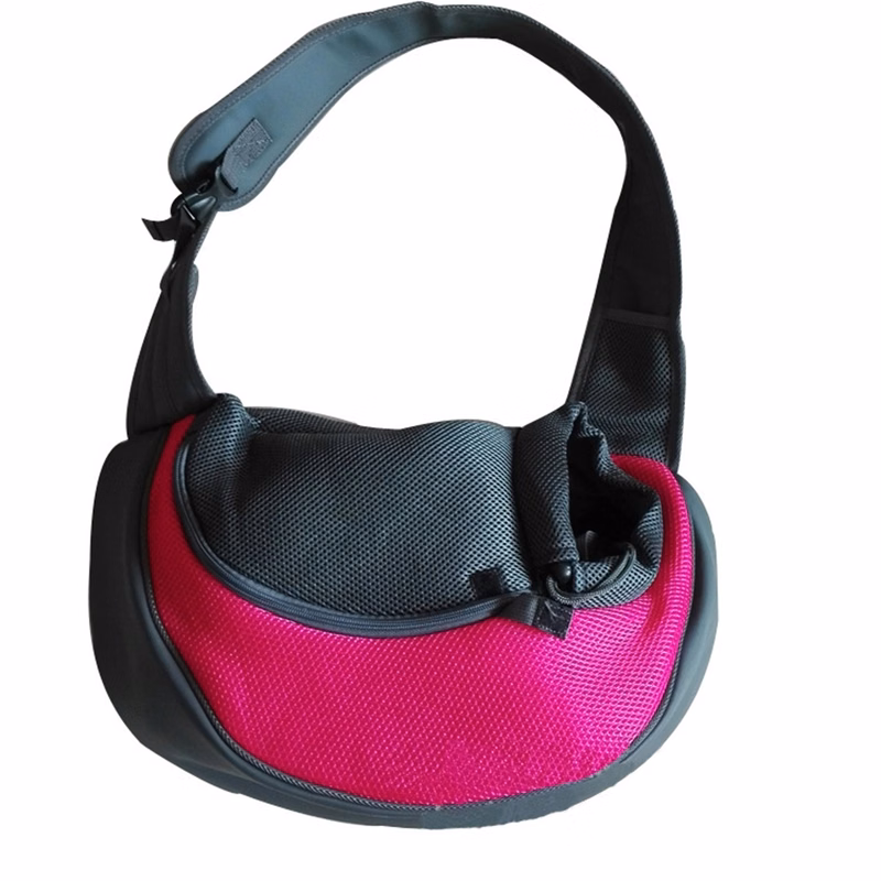 Pet Dog Sling Carrier Breathable Mesh Travel Safe Bag