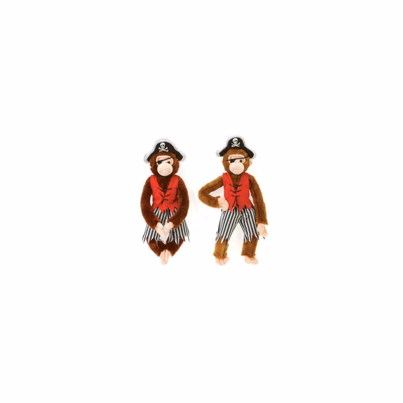 Monkey Pirate Plush Toys - 16" 2 Colors