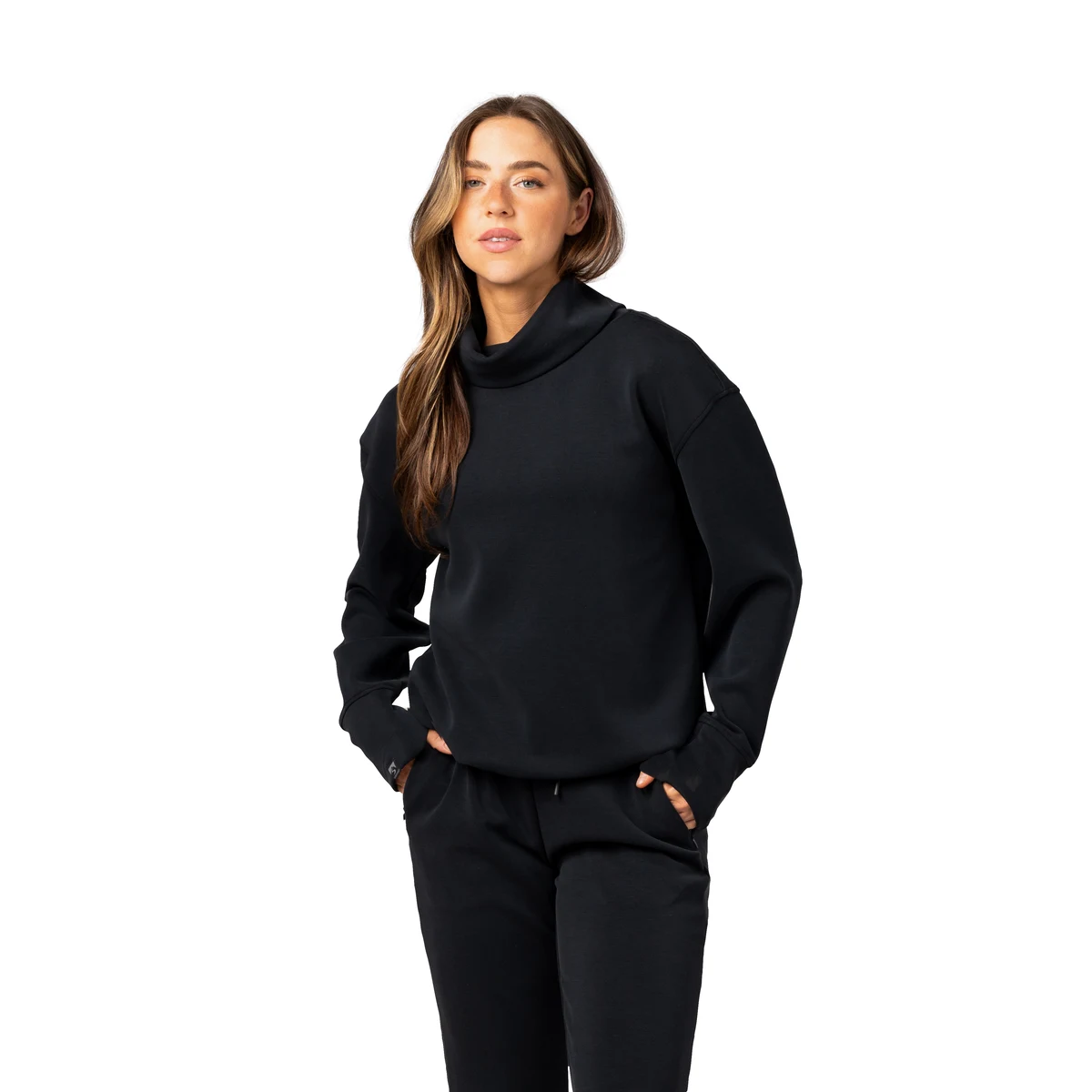 Storm Creek Women's Comfort Zone Super Soft Modal Blend Funnel Neck 1