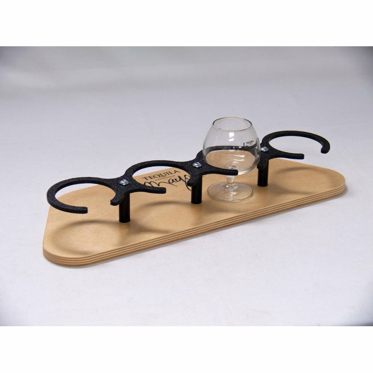 Glass Holder Flight - 4 Hole