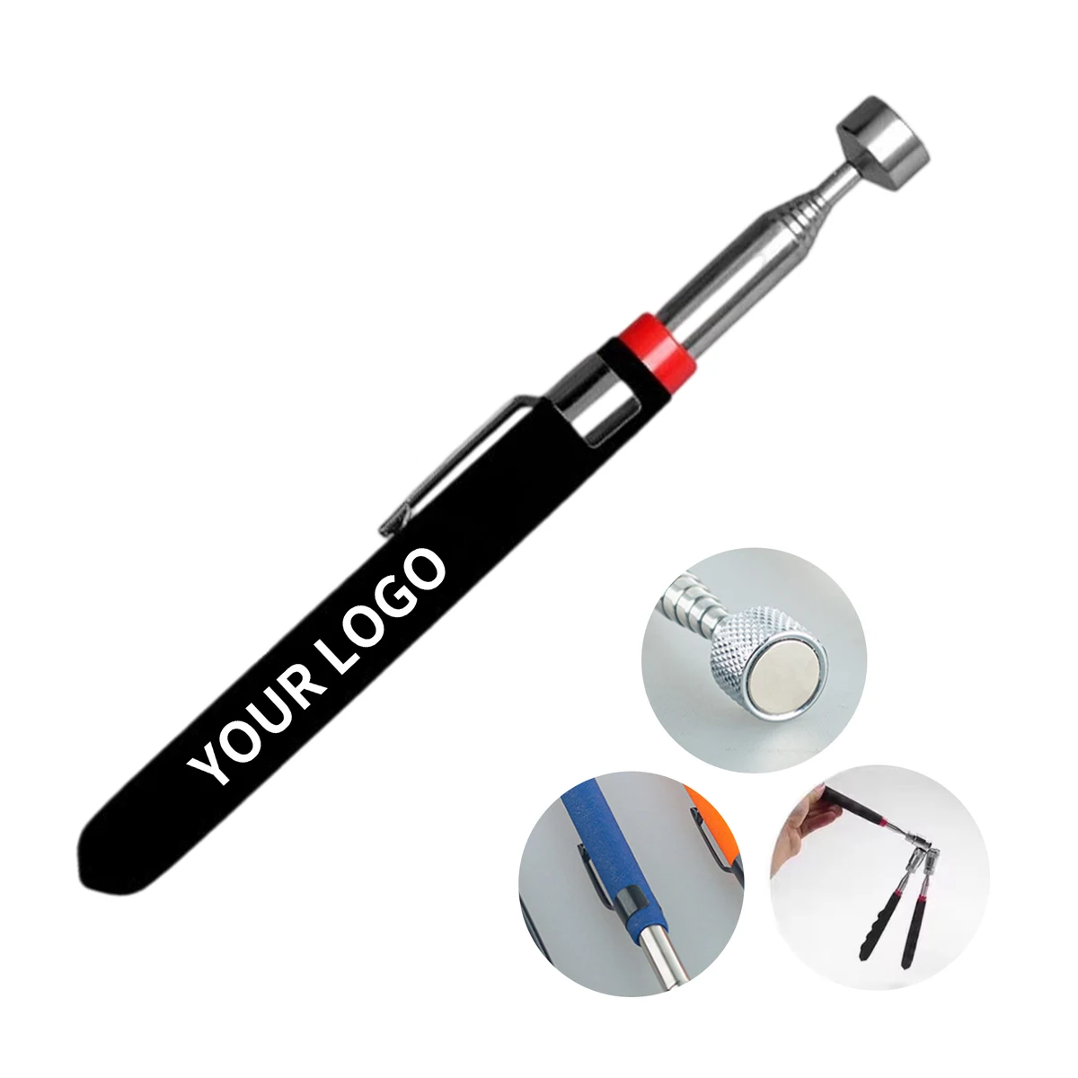 Stainless Steel Telescoping Magnet Pick Up Tool With EVA Handle 1