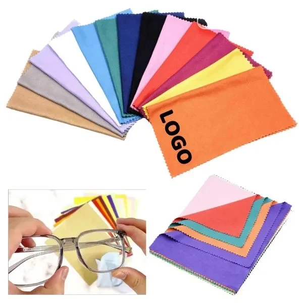 Microfiber Glasses Cleaning Cloth with Lens Cleaner 1