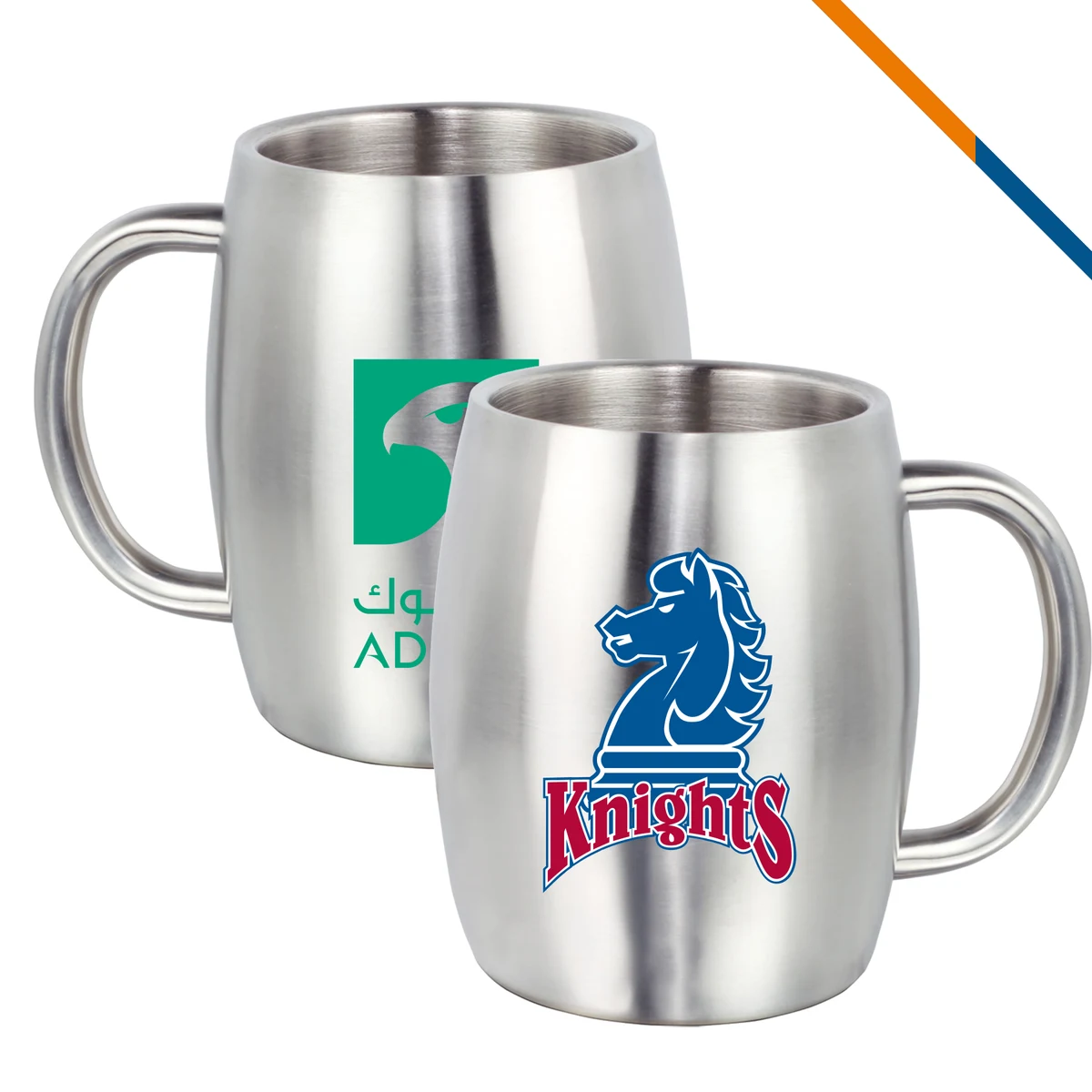 Cylin Stainless Steel Mug - 14 OZ. 1