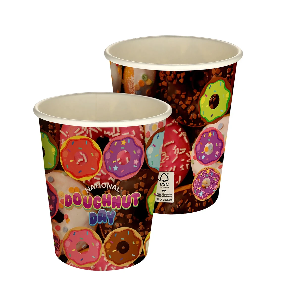 5 oz Full Color Paper Cup, custom paper cup with logo imprint 1