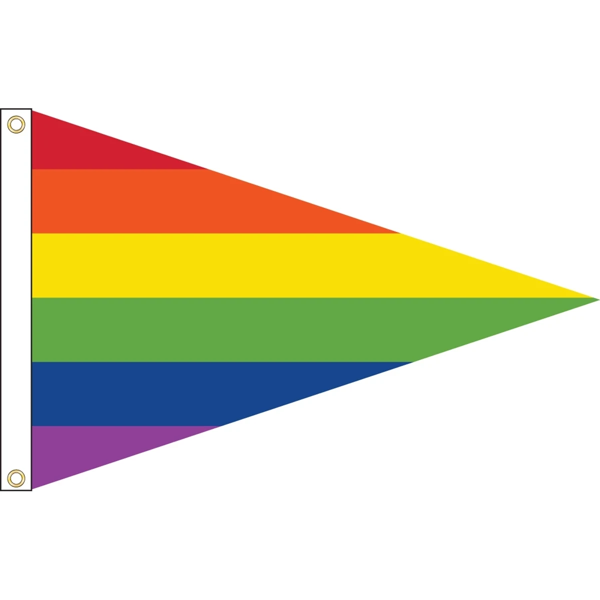 Rainbow Pennant Flag 1