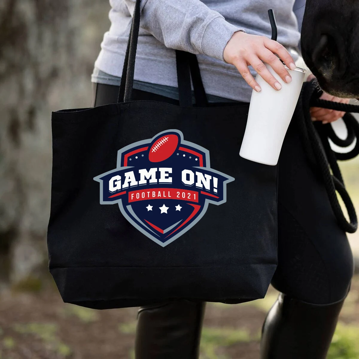 DailyMate Heavy Canvas Jumbo Tote Bag 1