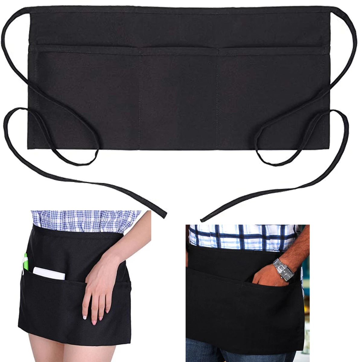 Adult's 3 Pocket Waist Apron 1