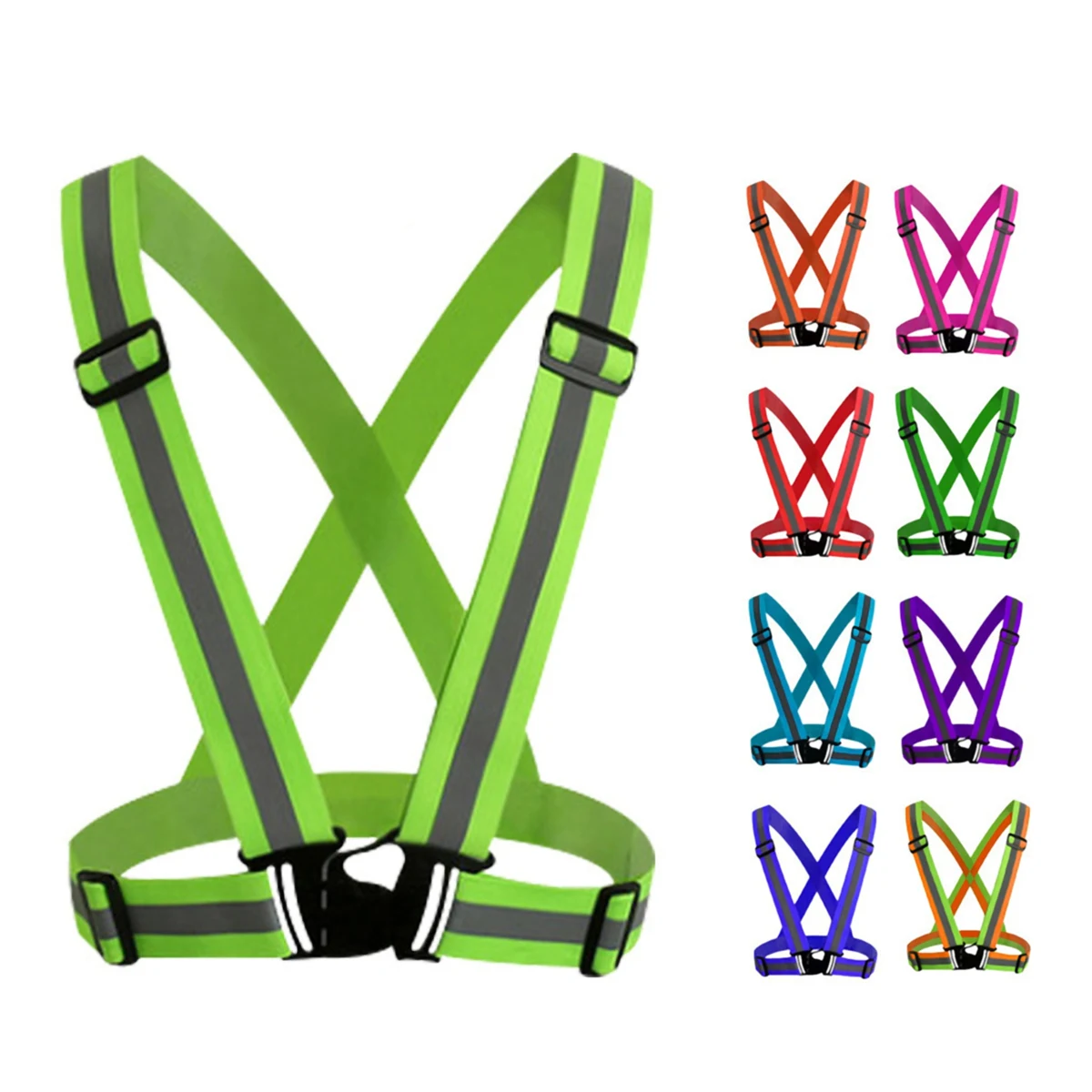 Reflective Safety Suspenders 1