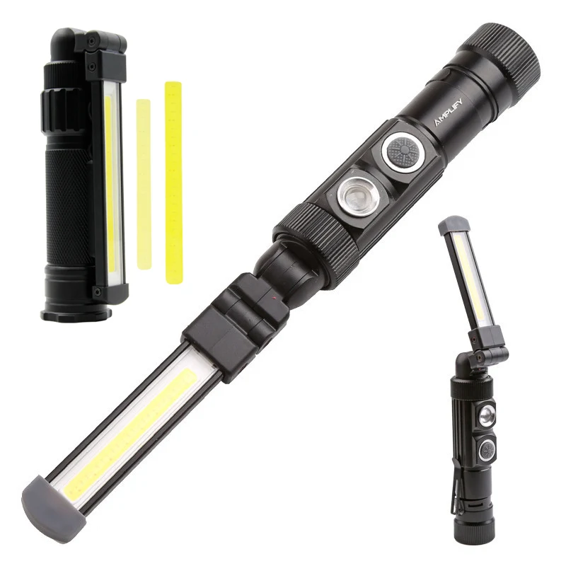 Ultralight COB Worklight + LED Flashlight 1