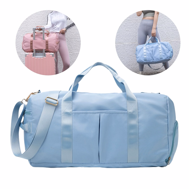MOQ 50 Wet And Dry Separation Sports Bag Travel Duffel