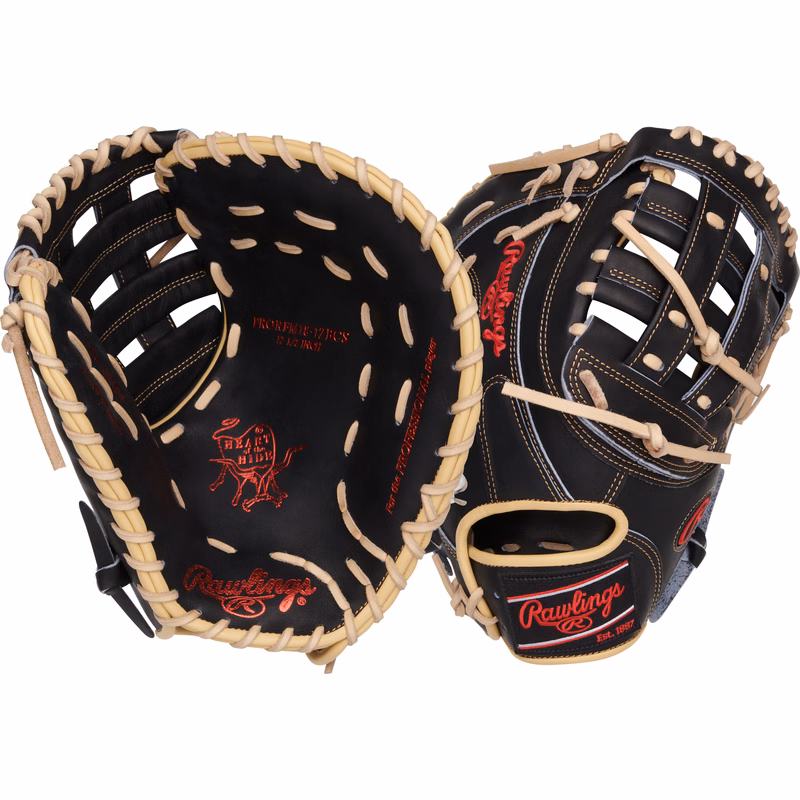 Rawlings Heart of the Hide 12.5 in Baseball Glove, Outfield