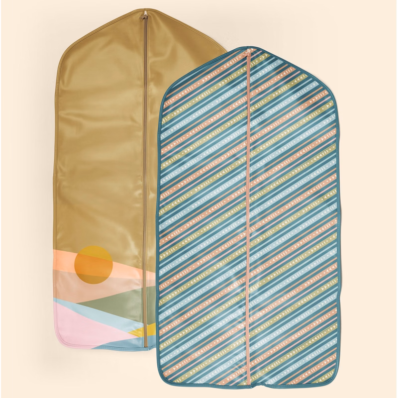 FANCY PANTS ADULT GARMENT BAG - VEGAN LEATHER