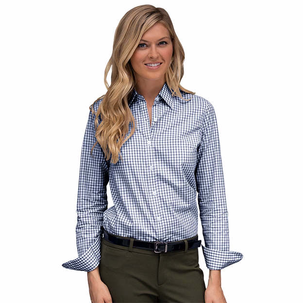Women’s Easy-Care Gingham Check Shirt
