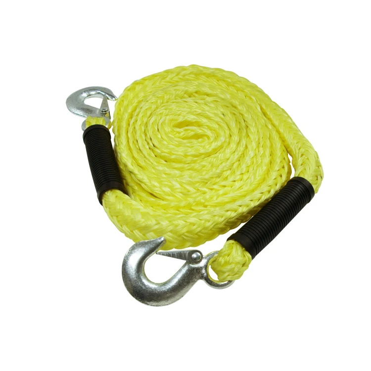 Tow Rope w/ Locking Steel Hooks 1