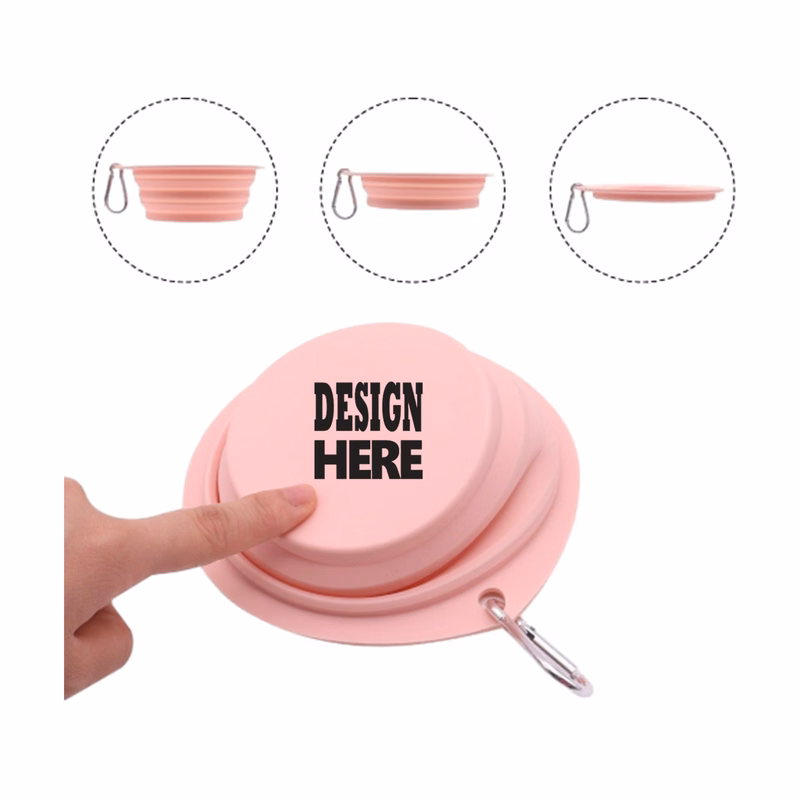 Outdoor Foldable Silicone Portable Pet Bowl