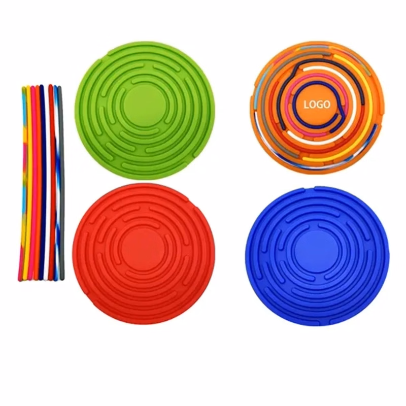 Kids Silicone Track Puzzle Toy for Educational Play
