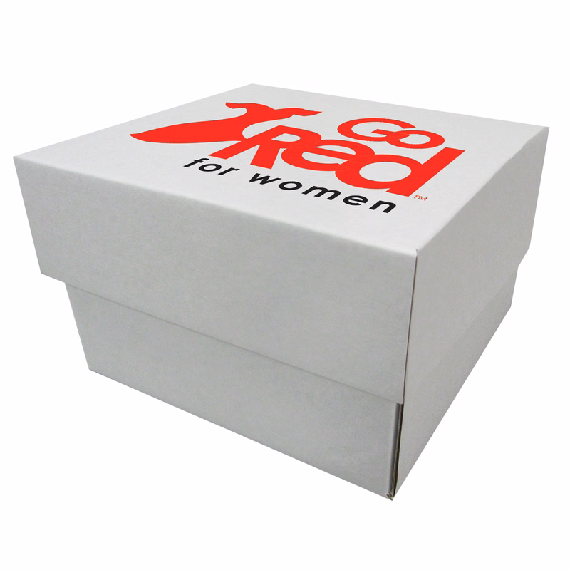 6" x 6" x 4" - Fold Above E-Flute Box