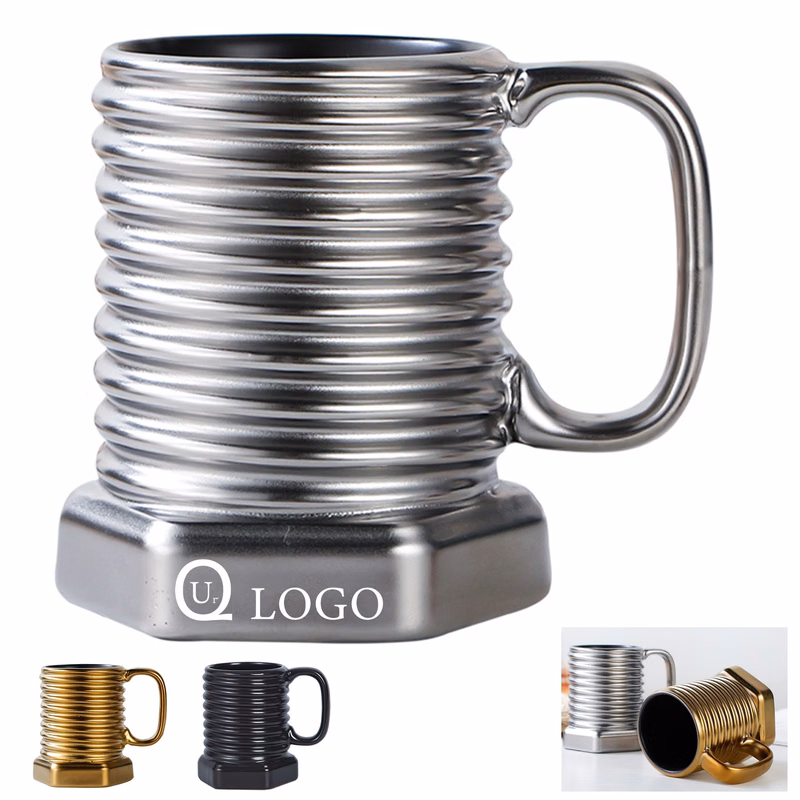 Screw Coffee Cup Mug