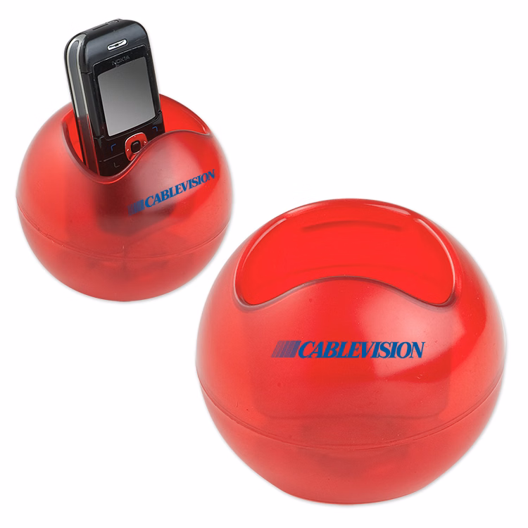 Red Cell Phone Holder Bank
