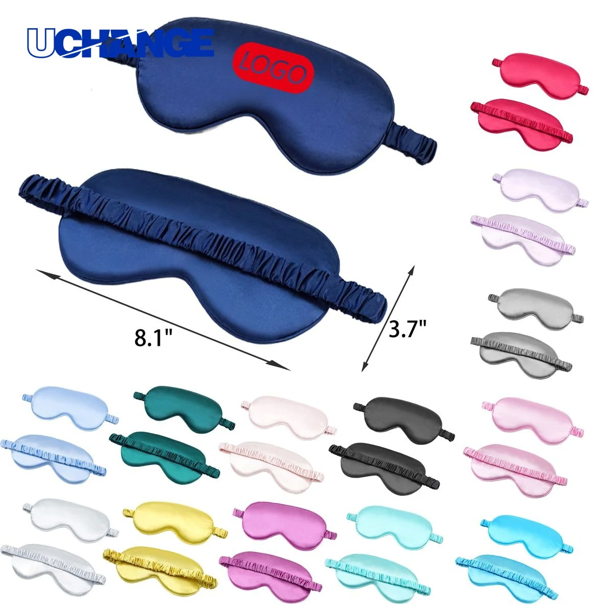 Lightproof Solid Color Sleep Eye Mask 1