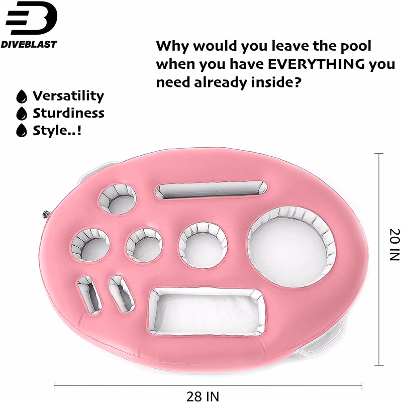 Premium Floating Drink Holder for Pools & Hot Tub