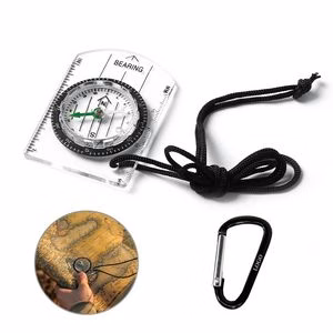 Versatile Multi Functional Compass with Carabiner