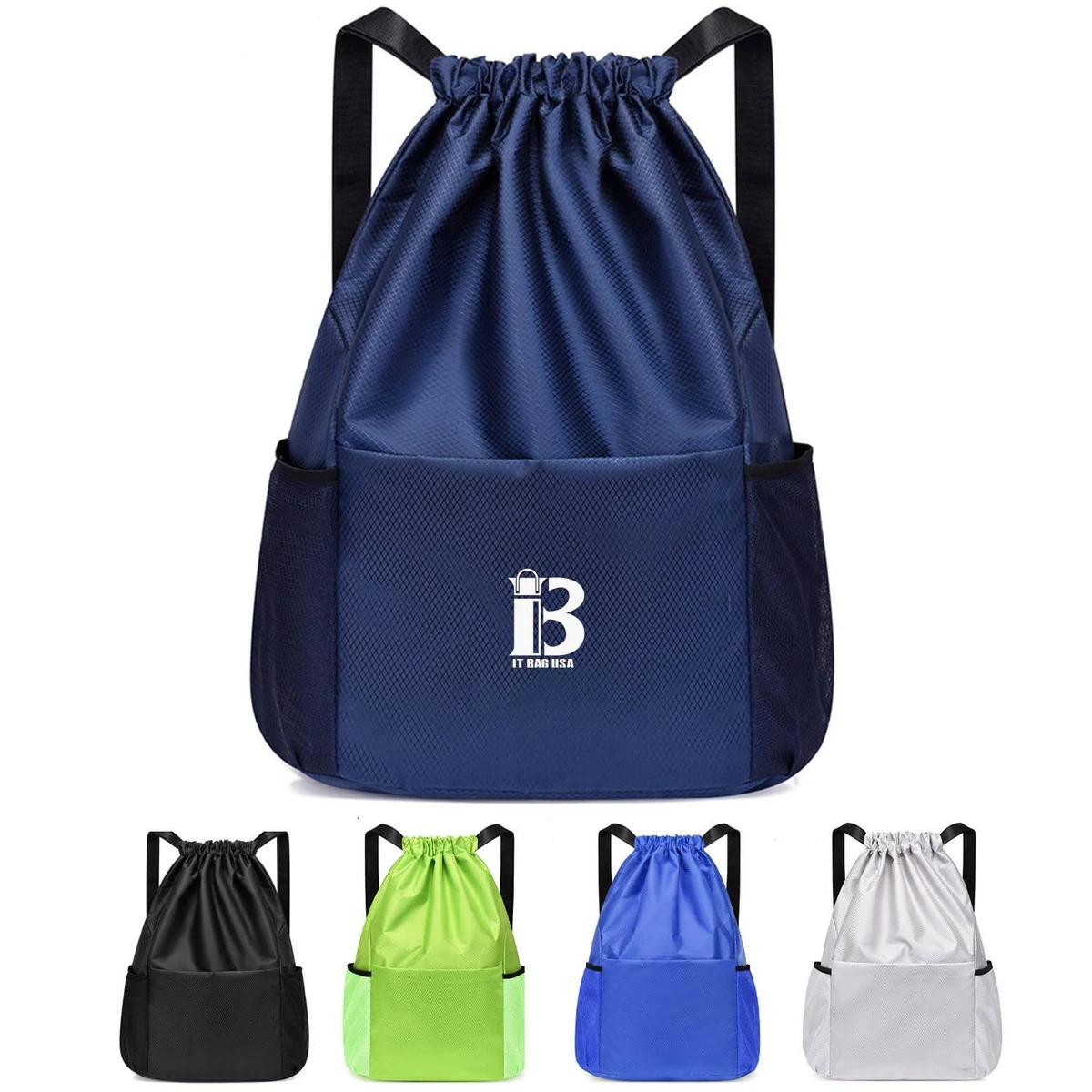 Simple oxford drawstring bag 1