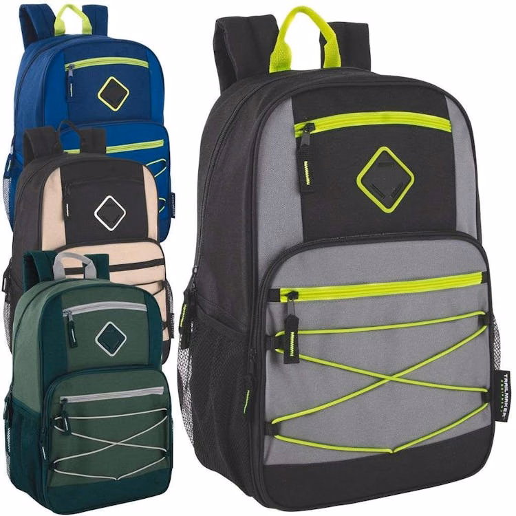 18.5" Bungee Backpacks - Assorted Colors