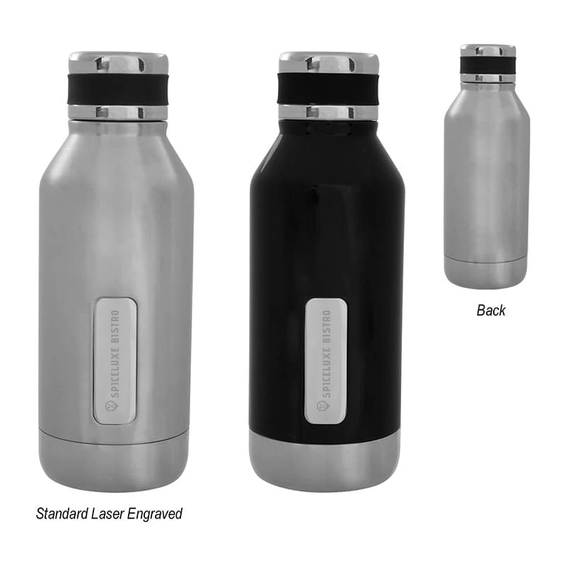 16 Oz. Caffrey Stainless Steel Bottle, custom water bottle with logo imprint 1