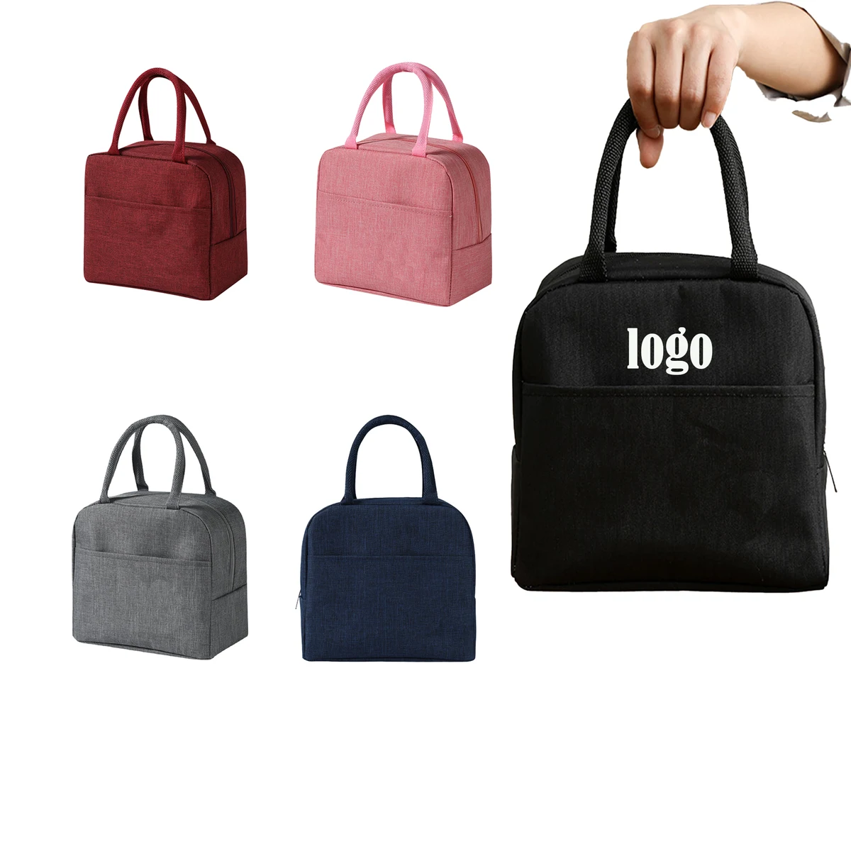 Oxford Compact Waterproof Insulated Lunch Bag For School MOQ20 1