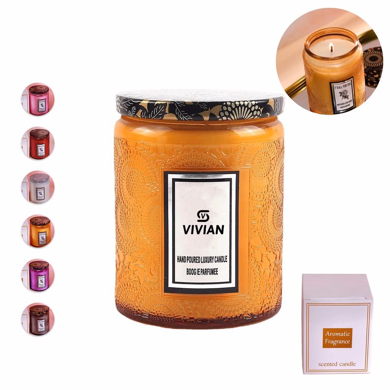 10 Oz. Tumbler Aromatherapy Candles W/ Lids