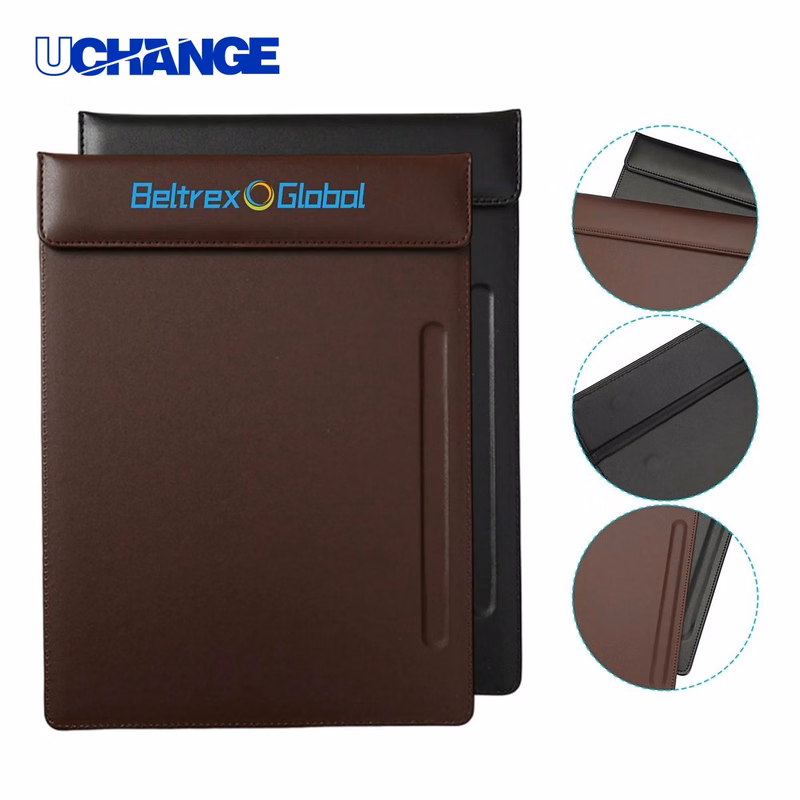 PU Leather Clipboard Board Waterproof Rounded Corners