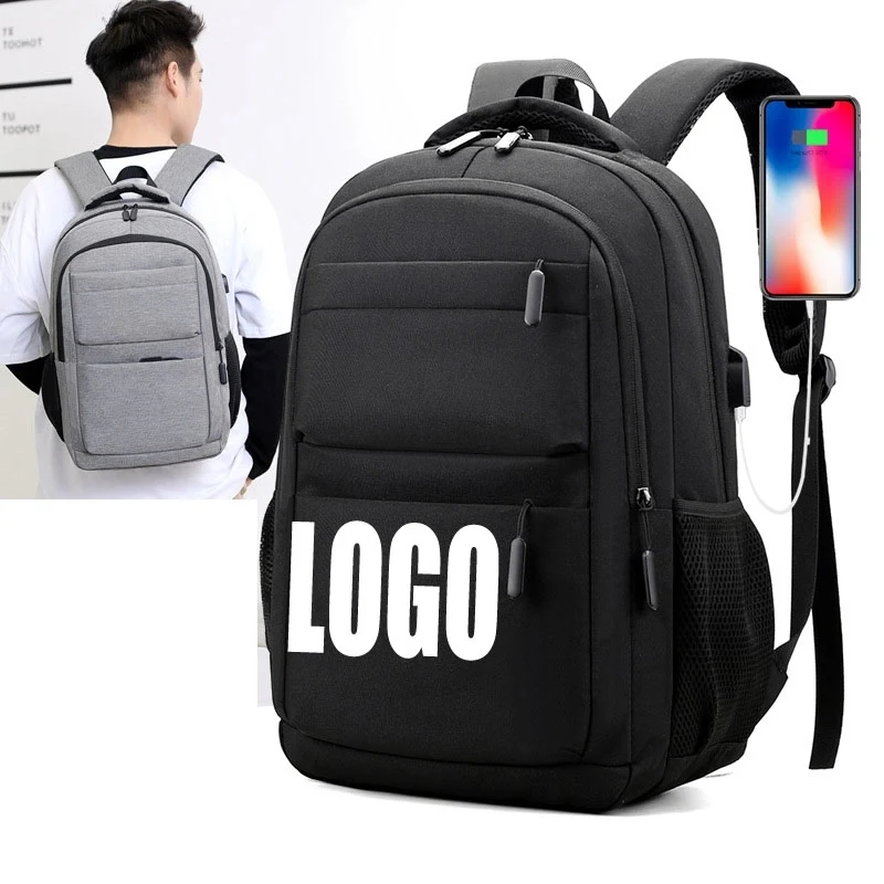 Custom Laptops Backpacks with USB Port 1