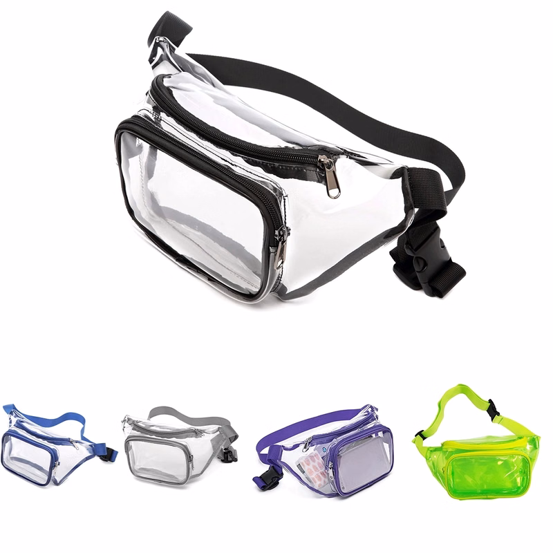 Transparent Pvc Waterproof Waist Bag