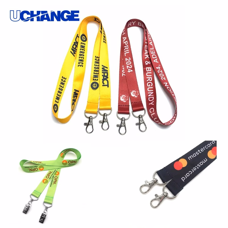 RPET Lanyard with Double Hooks