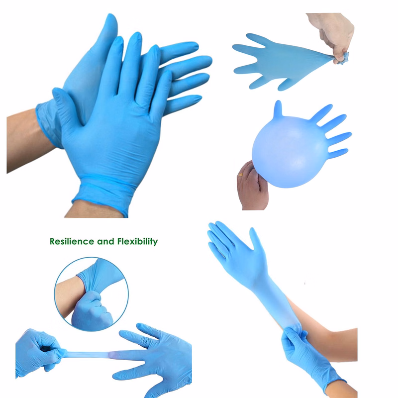 Disposable Nitrile Protective Gloves