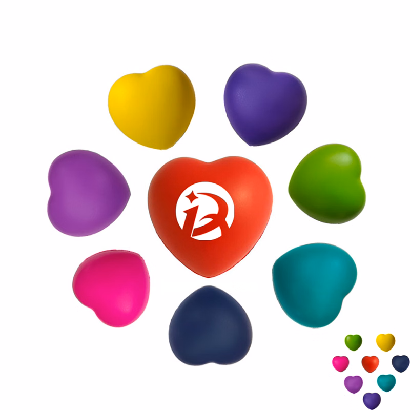 Pu Heart -Shaped Foam Ball