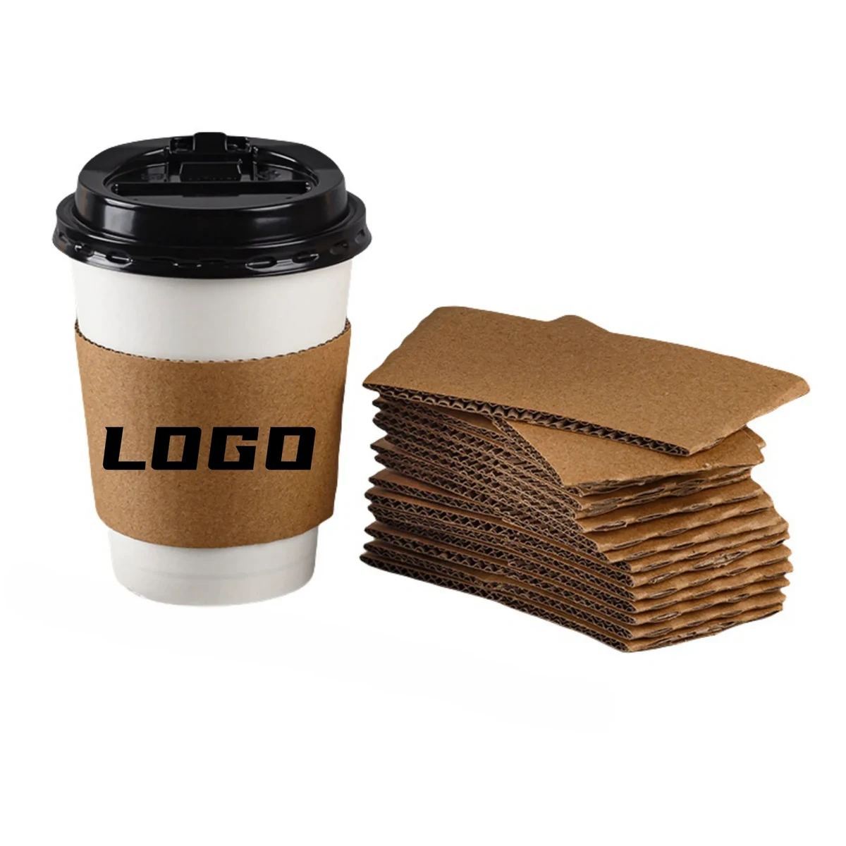 Disposable Coffee Cup Paper Sleeve 1