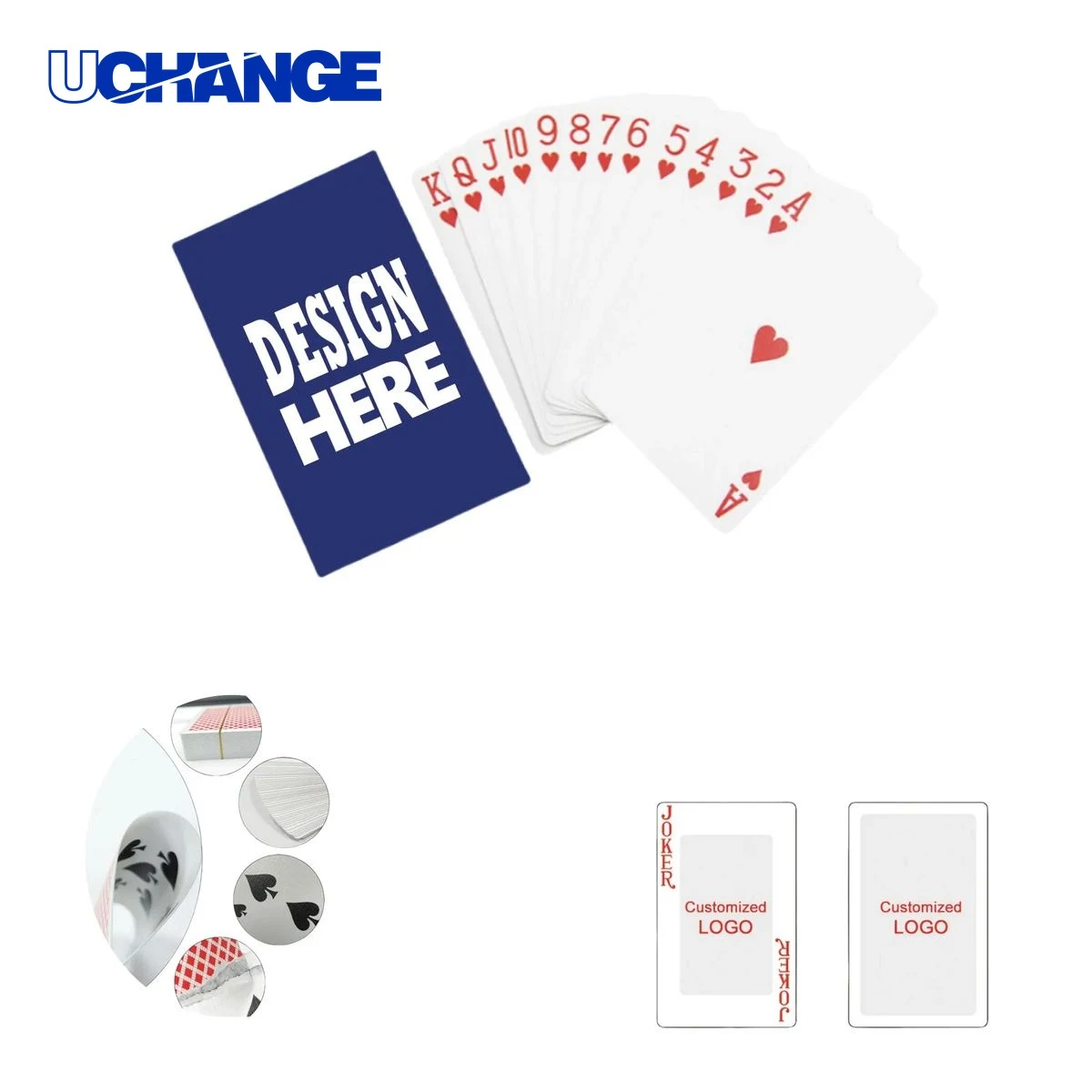 Custom Back And Faces Poker Size Playing Cards 1