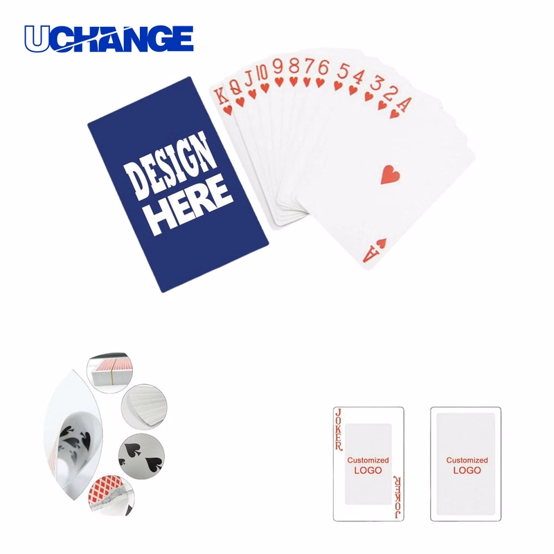 Custom Back And Faces Poker Size Playing Cards