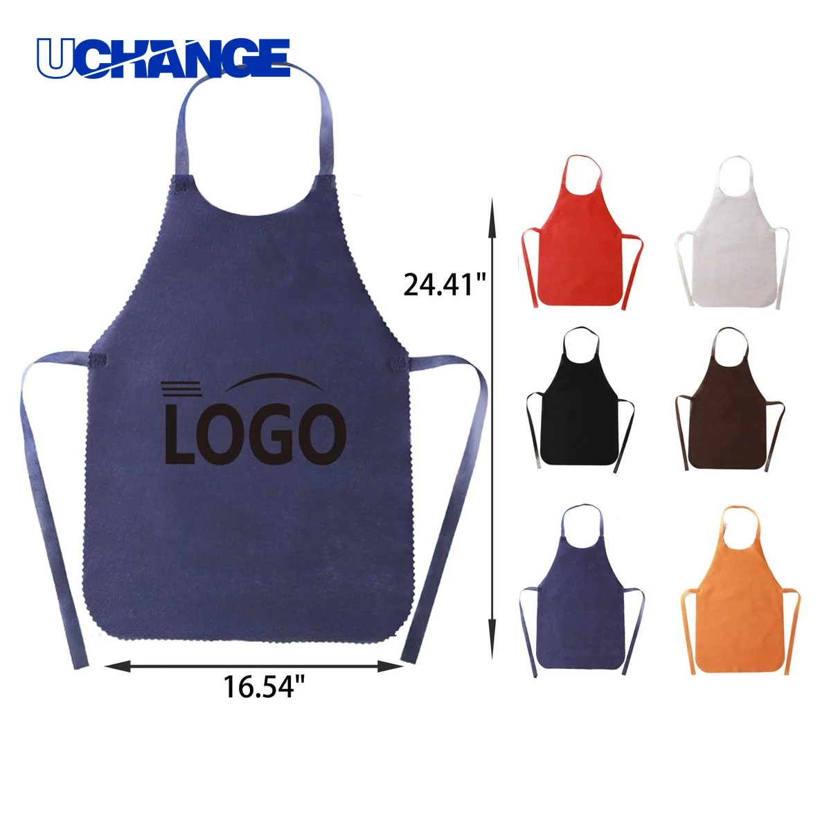 Disposable Non-Woven Apron Workwear 1