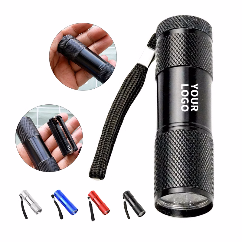 Aluminum LED Flashlight Compact Bright Design