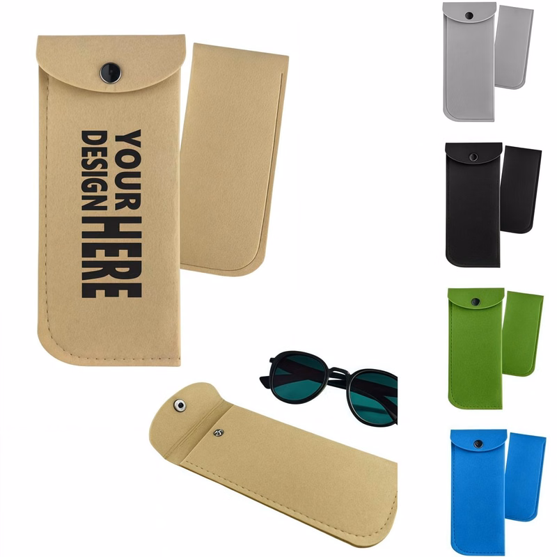 Eco-friendly Felt Eyeglasses Pouch