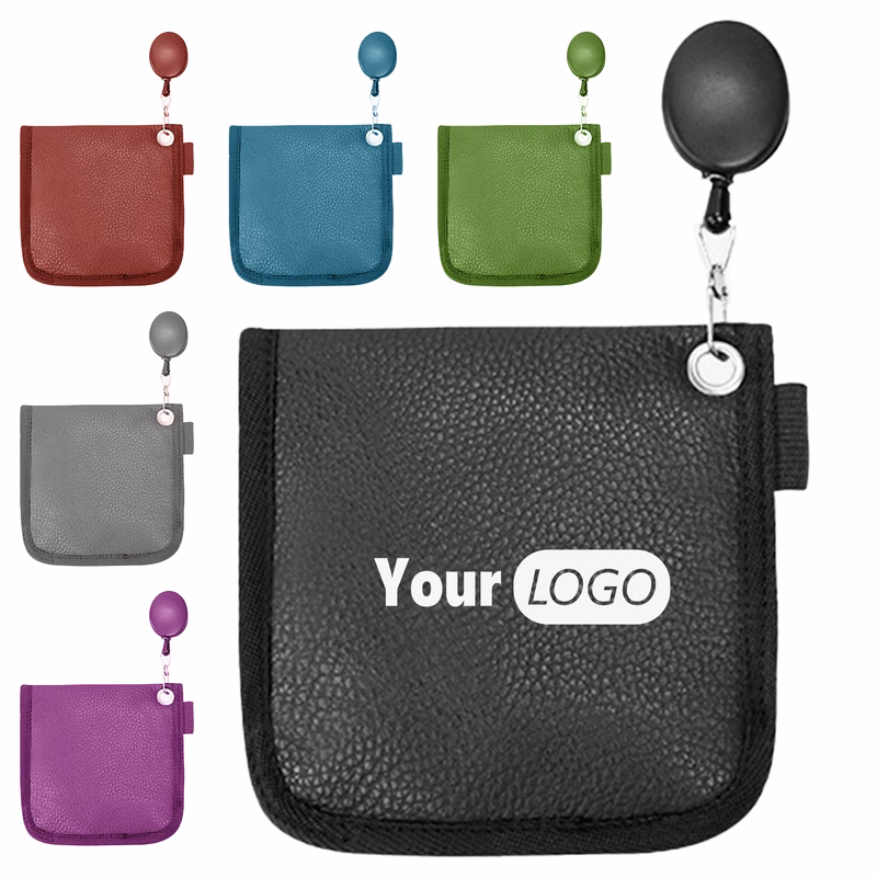 Leather Logo-Ready Golf Cleaning Cloth