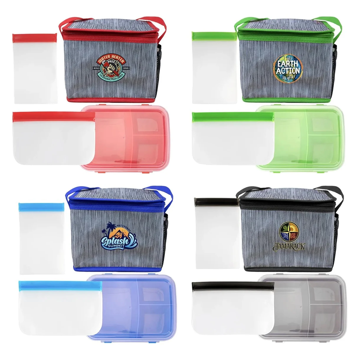 Reusable Lunch & Snack Cooler Set 1