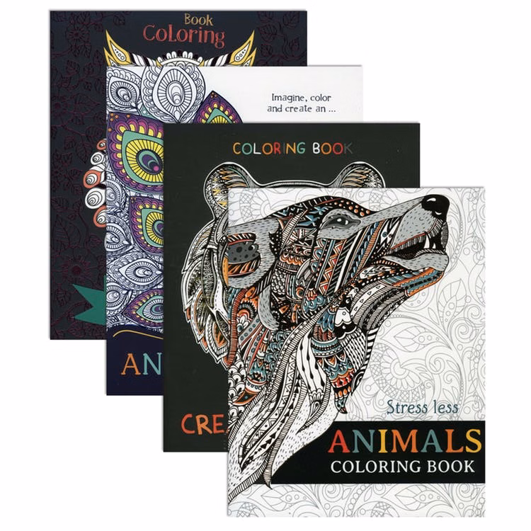 Adult Coloring Books - Assorted Animal Titles