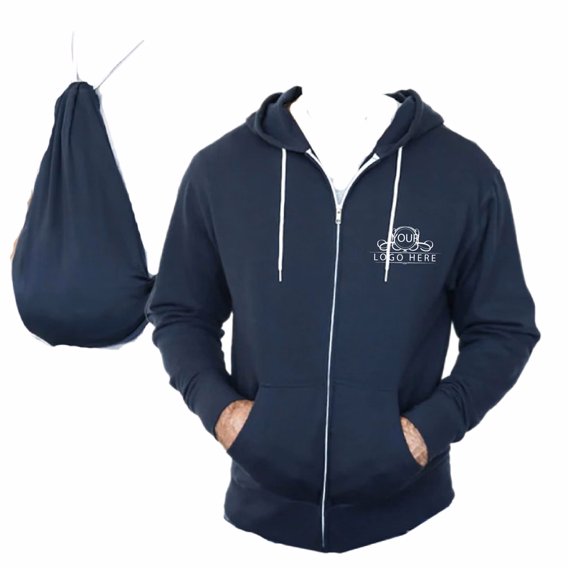 Fleur Zipper Hoodie