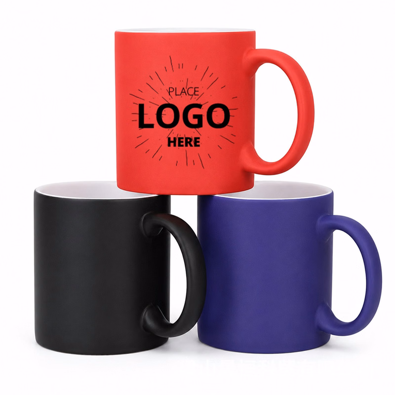 Plain White Porcelain Drinking Cup Customizable Coffee Mug