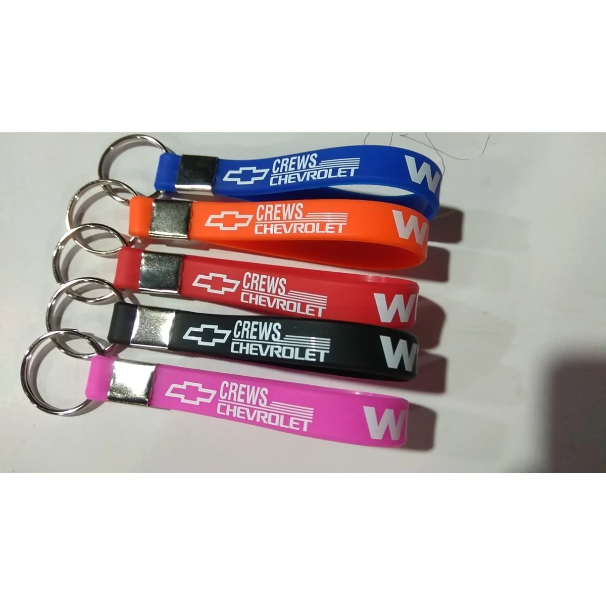 Silicone Wristband Key Chains 1