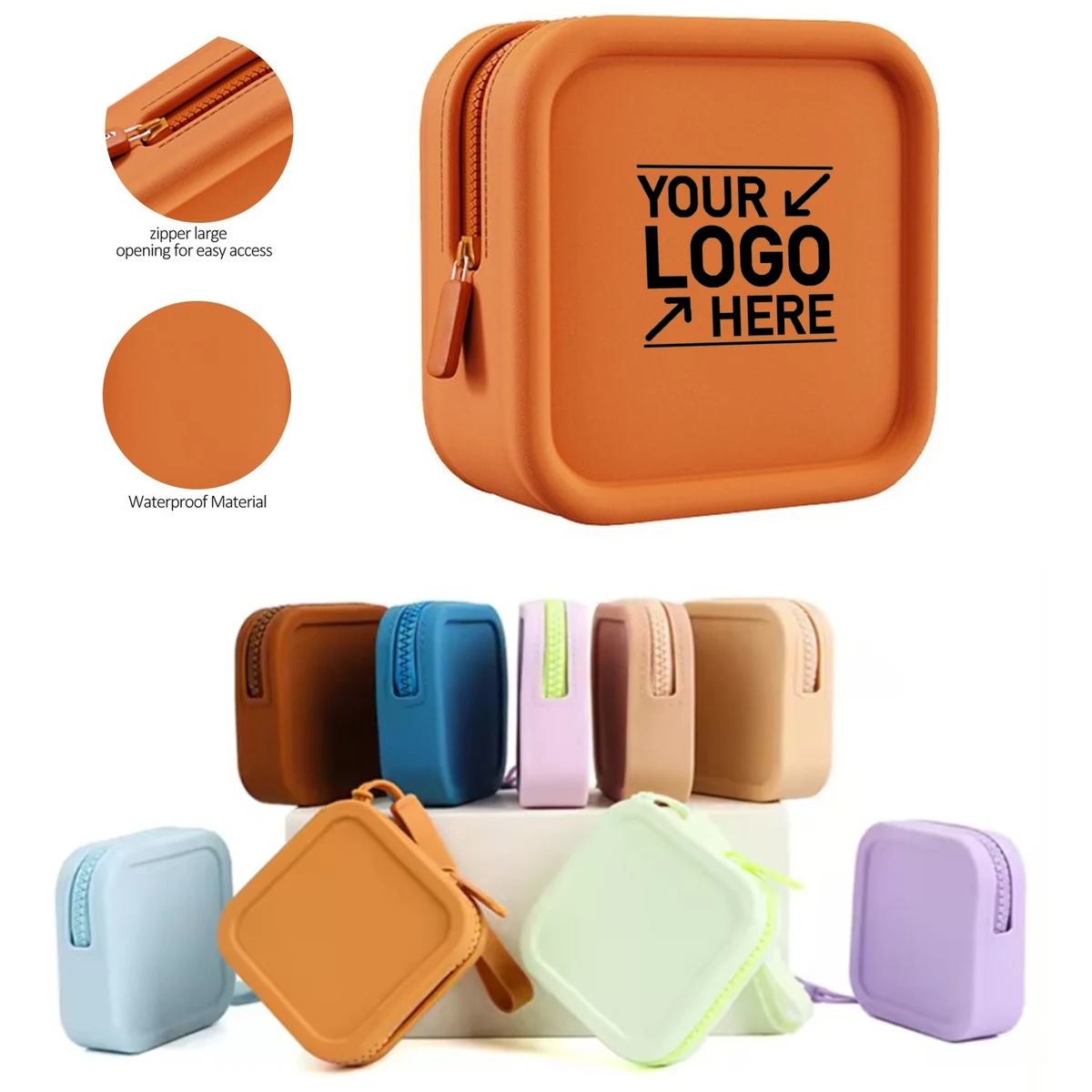 Silicone Mini Makeup Bag 1